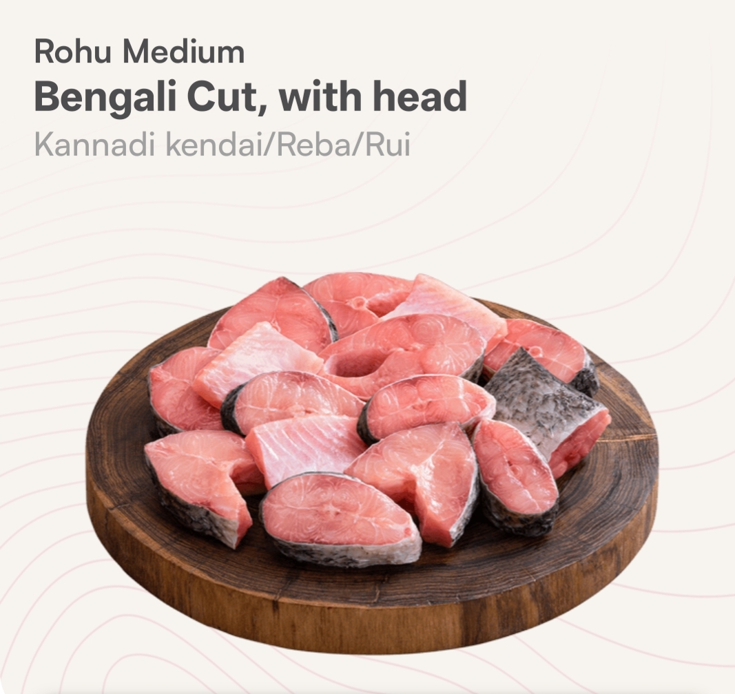 Fish Rehu Cut