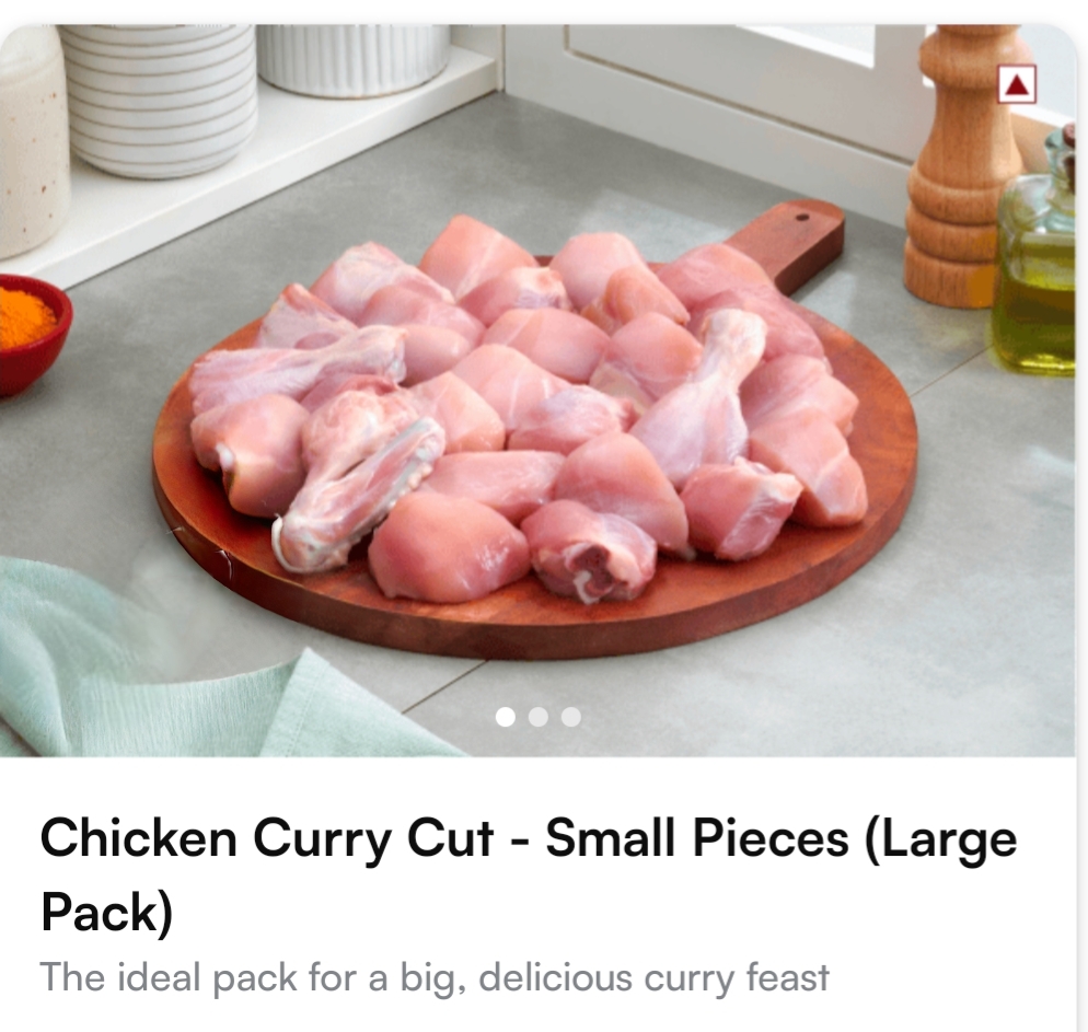Fresh Chicken Curry Cut
